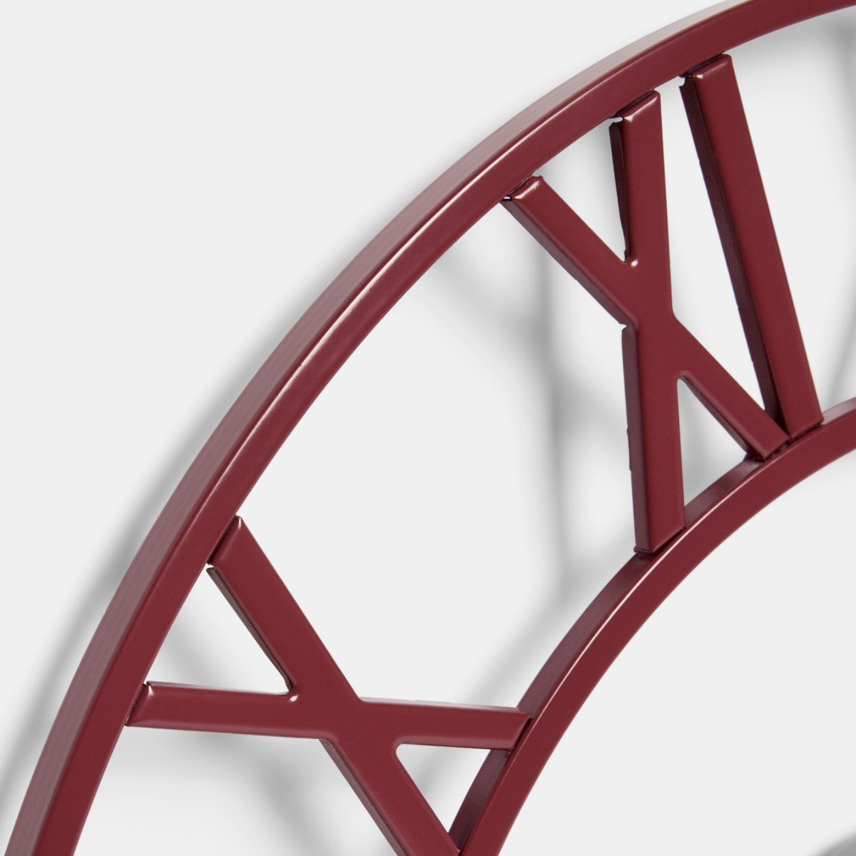 OHS Skeleton Wall Clock - Berry>