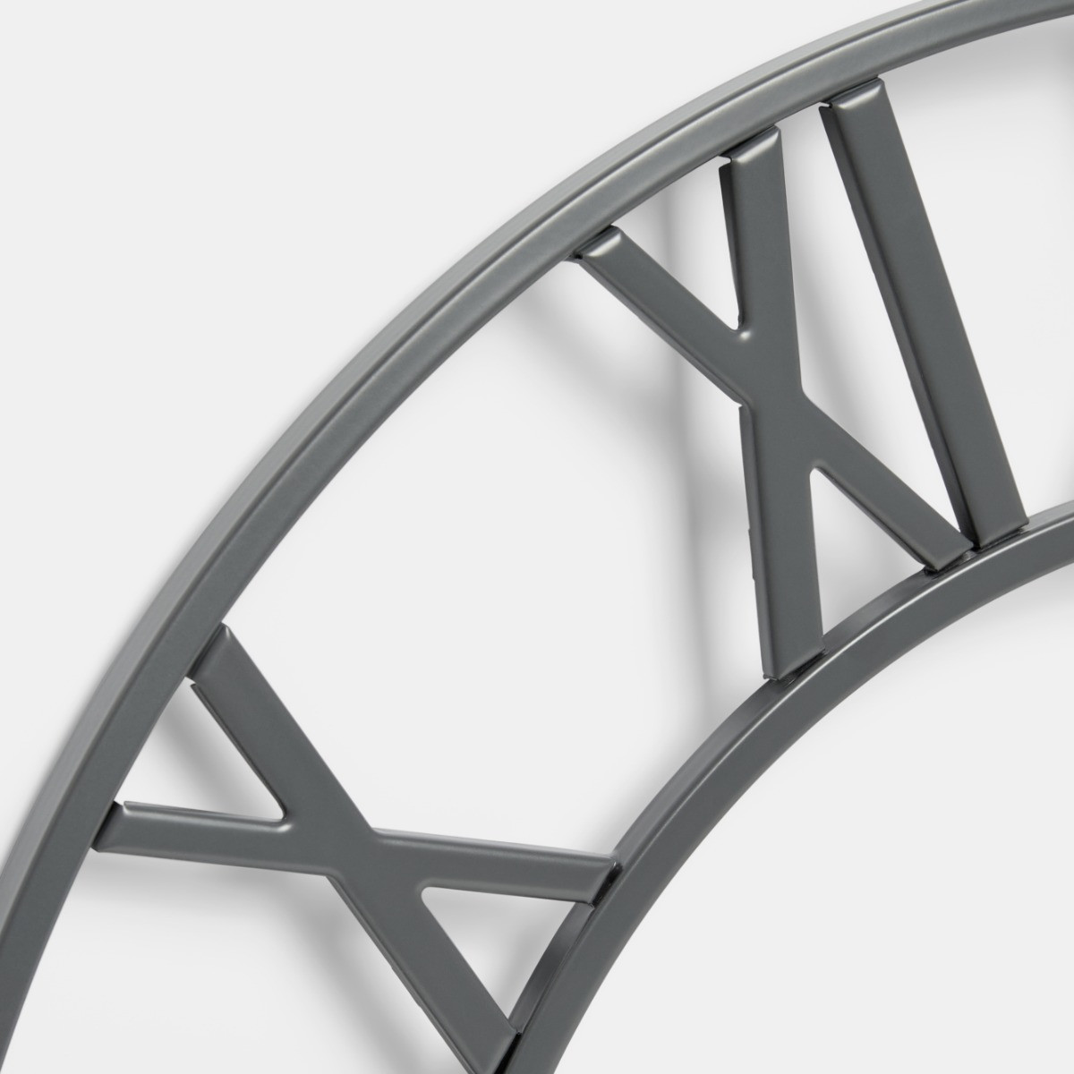 OHS Skeleton Wall Clock - Charcoal>