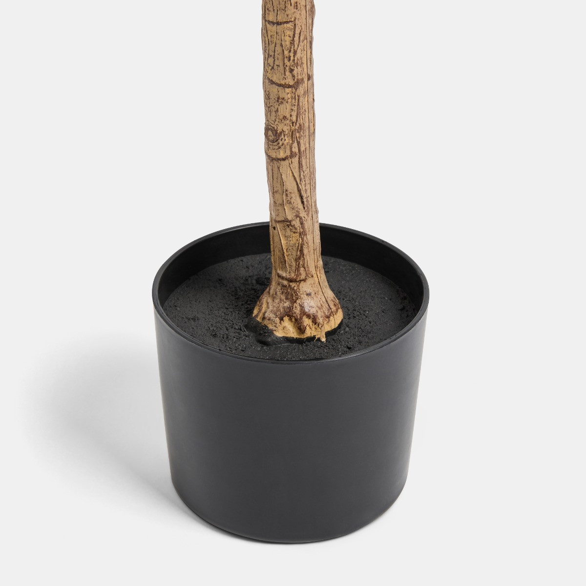 OHS Cherry Blossom Tree in Black Pot, White - 1.5m>