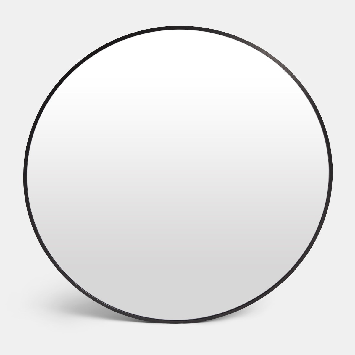 OHS Round Wall Mirror - Black>