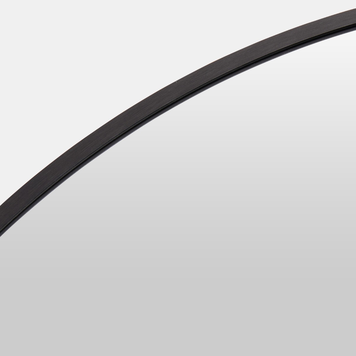 OHS Round Wall Mirror - Black>