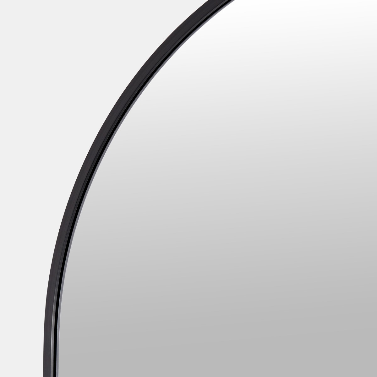 OHS Arch Full Length Free Standing Mirror - Black>