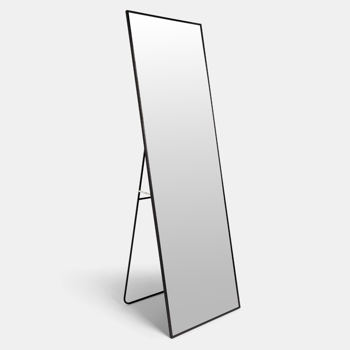OHS Rectangle Full Length Free Standing Mirror, Black - 160cm>