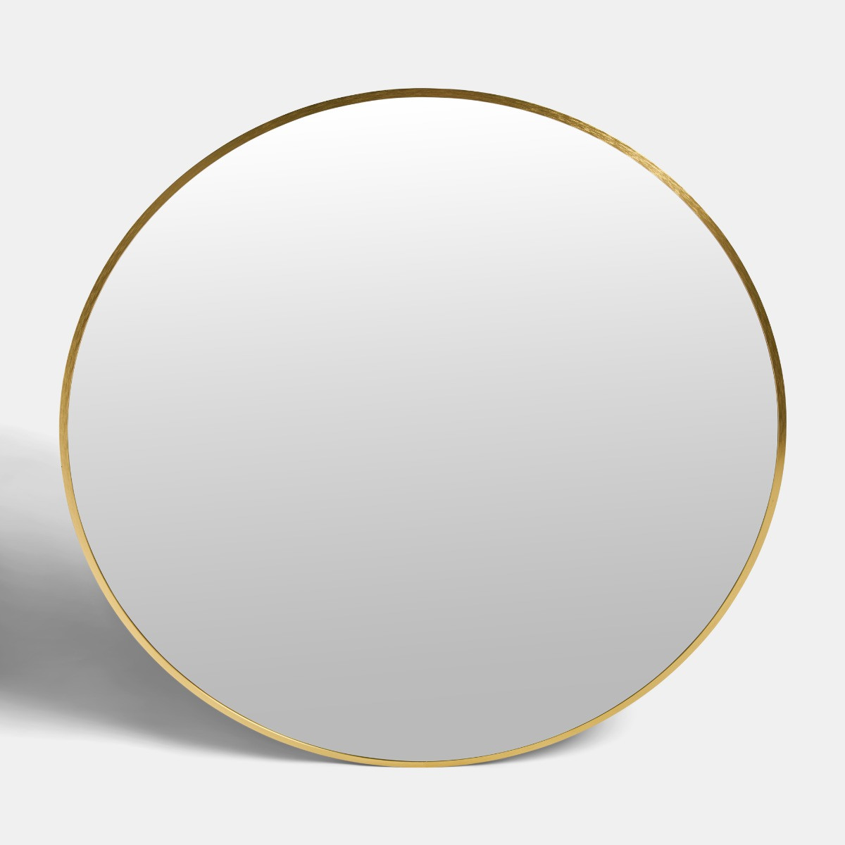 OHS Round Wall Mirror - Gold>