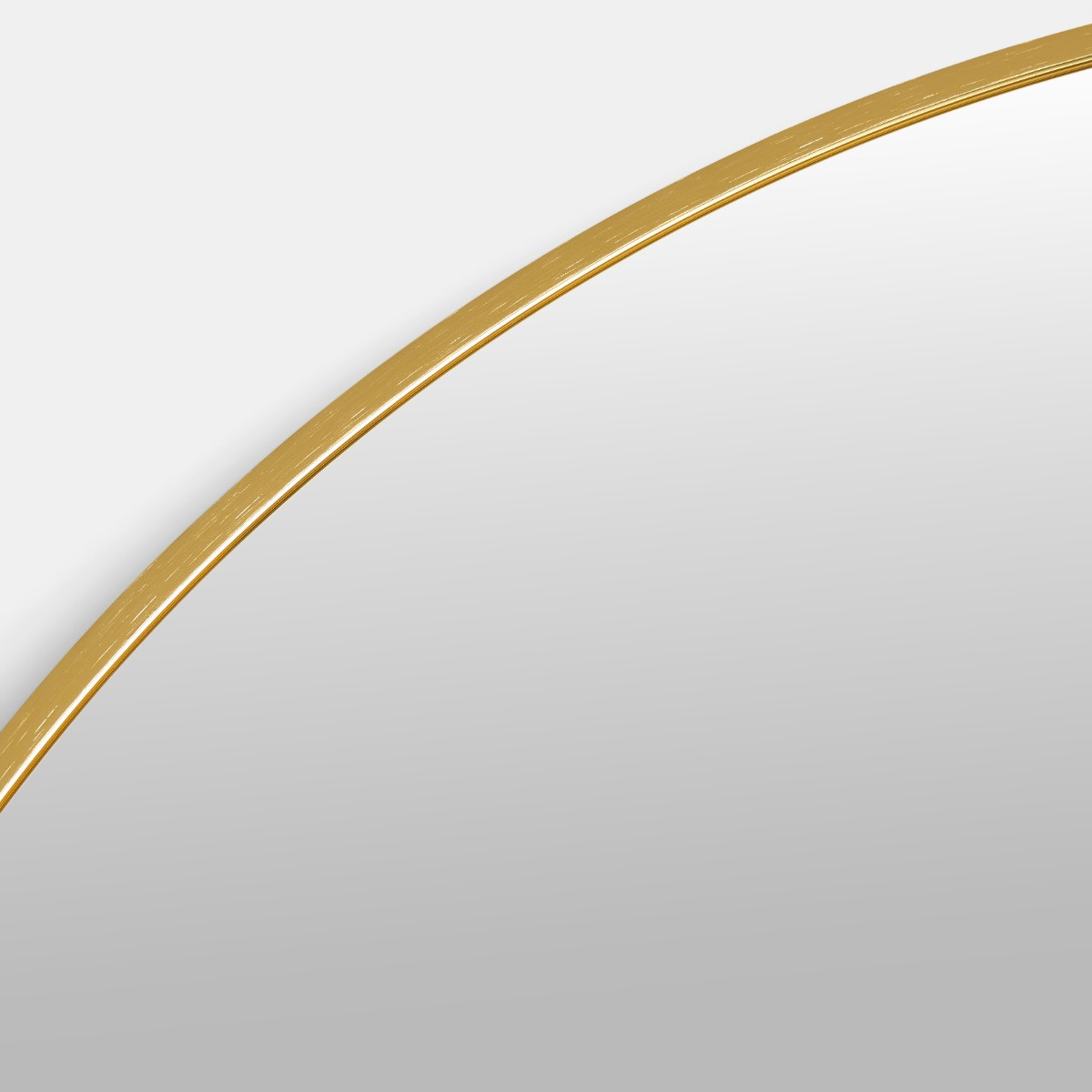 OHS Round Wall Mirror - Gold>