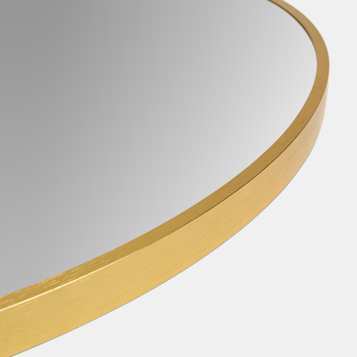 OHS Round Wall Mirror - Gold>