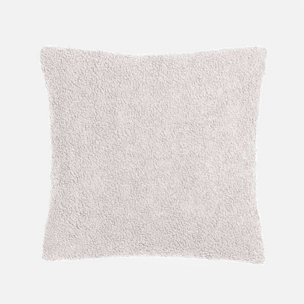 OHS Teddy Bouclé Cushion Covers - Grey>