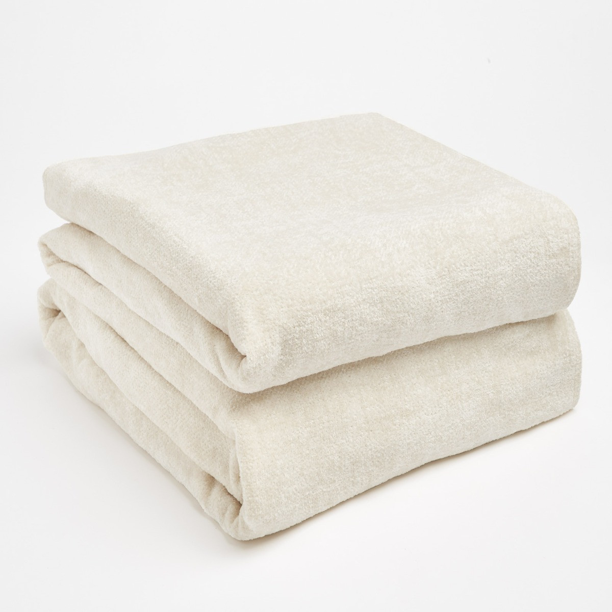 OHS Chenille Throw - Cream>