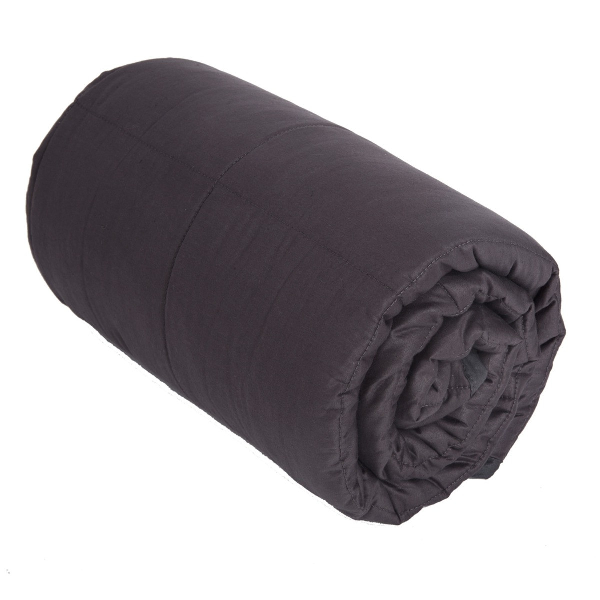 Highams Cotton Weighted Blanket  - Grey>