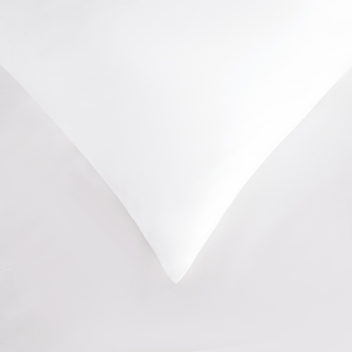 OHS Luxe 400 Thread Count 100% Cotton Sateen Duvet Set, White - King>