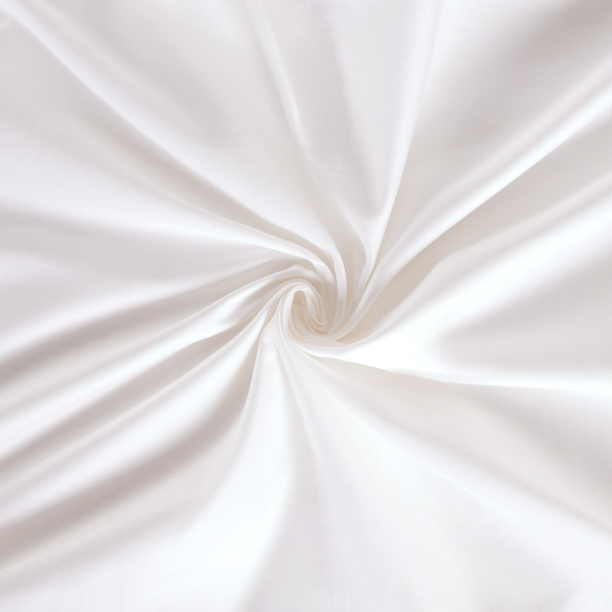 Highams Luxe 400 Thread Count 100% Cotton Sateen Duvet Set - White>