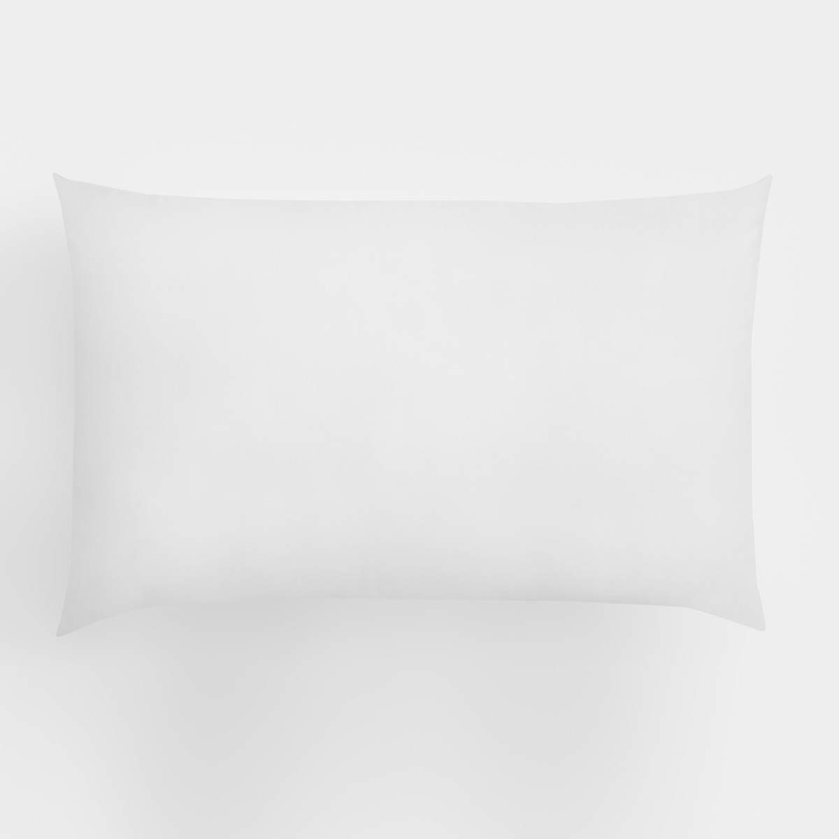 Highams 2 Pack Polycotton Housewife Pillowcases - White>