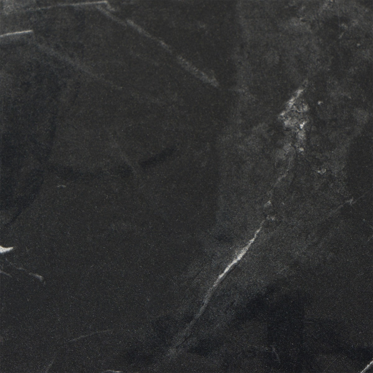 OHS Manhattan Marble Effect Rectangle Console Table - Black>