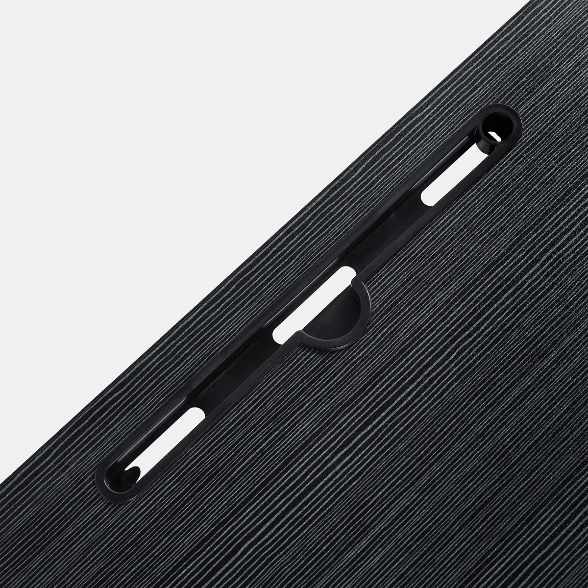 OHS Foldable Laptop Tray Table - Black>