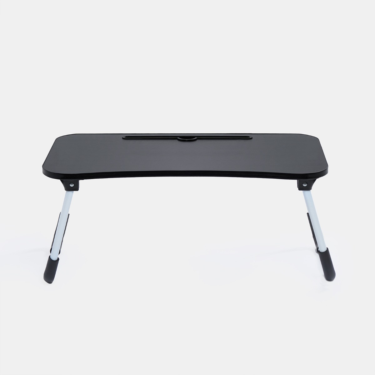 OHS Foldable Laptop Tray Table - Black>