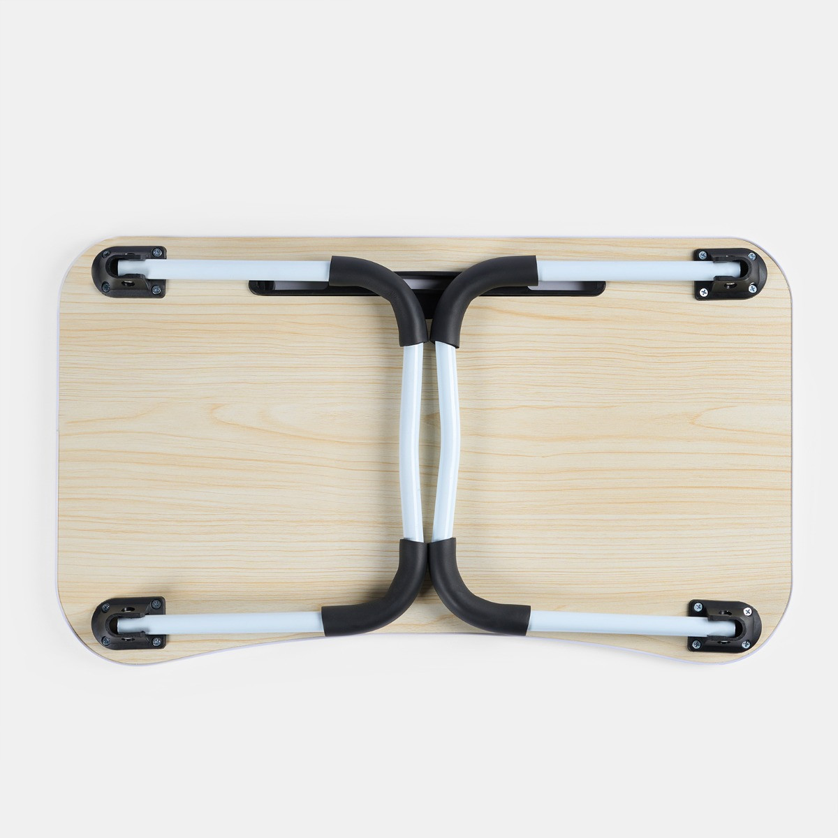 OHS Foldable Laptop Tray Table - Light Wood>
