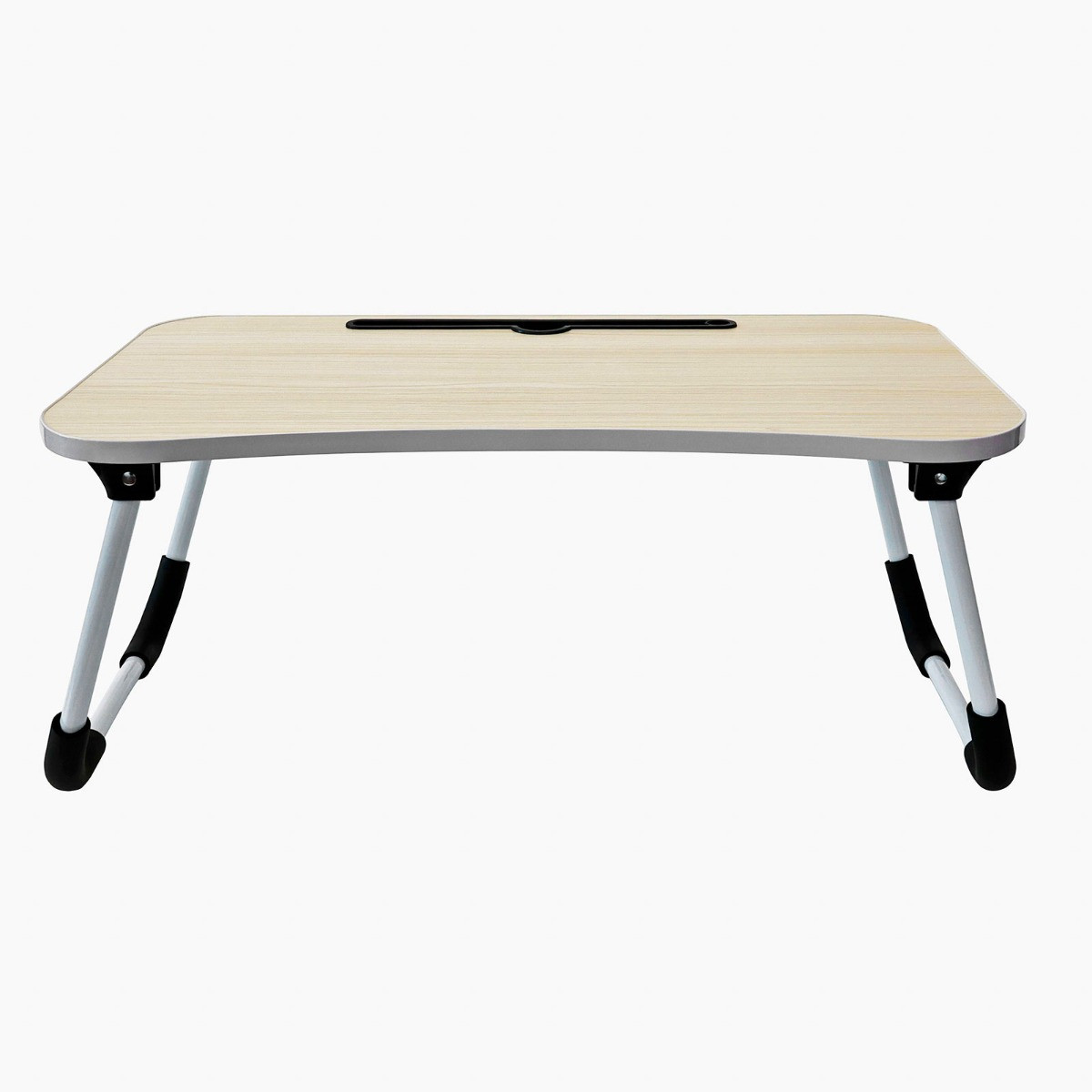OHS Foldable Laptop Tray Table - Light Wood>
