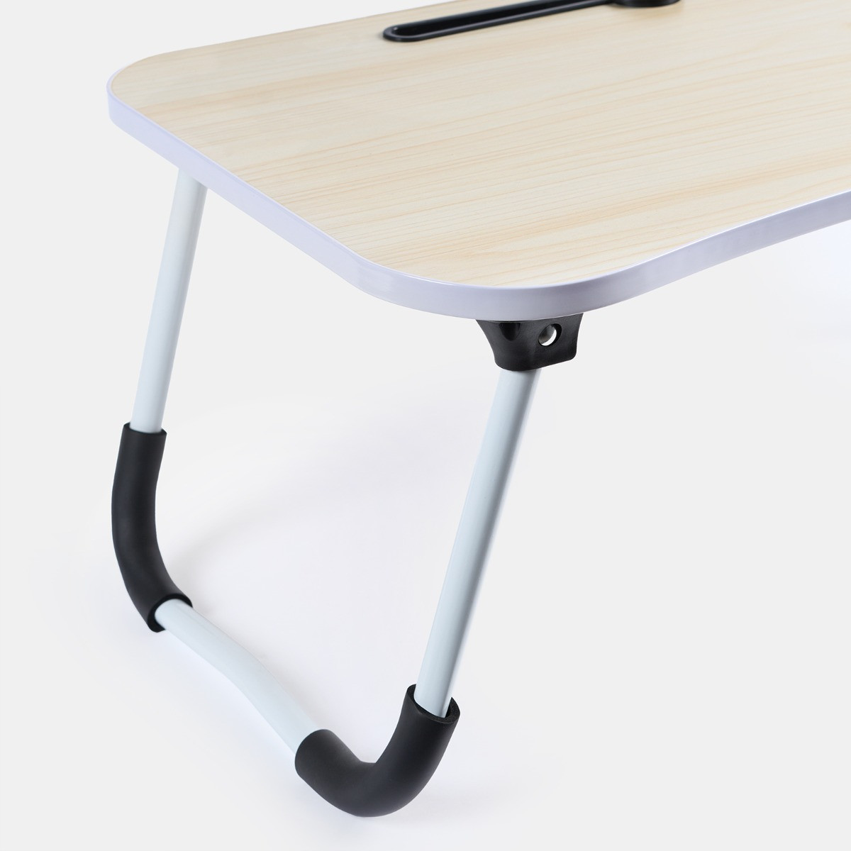 OHS Foldable Laptop Tray Table - Light Wood>