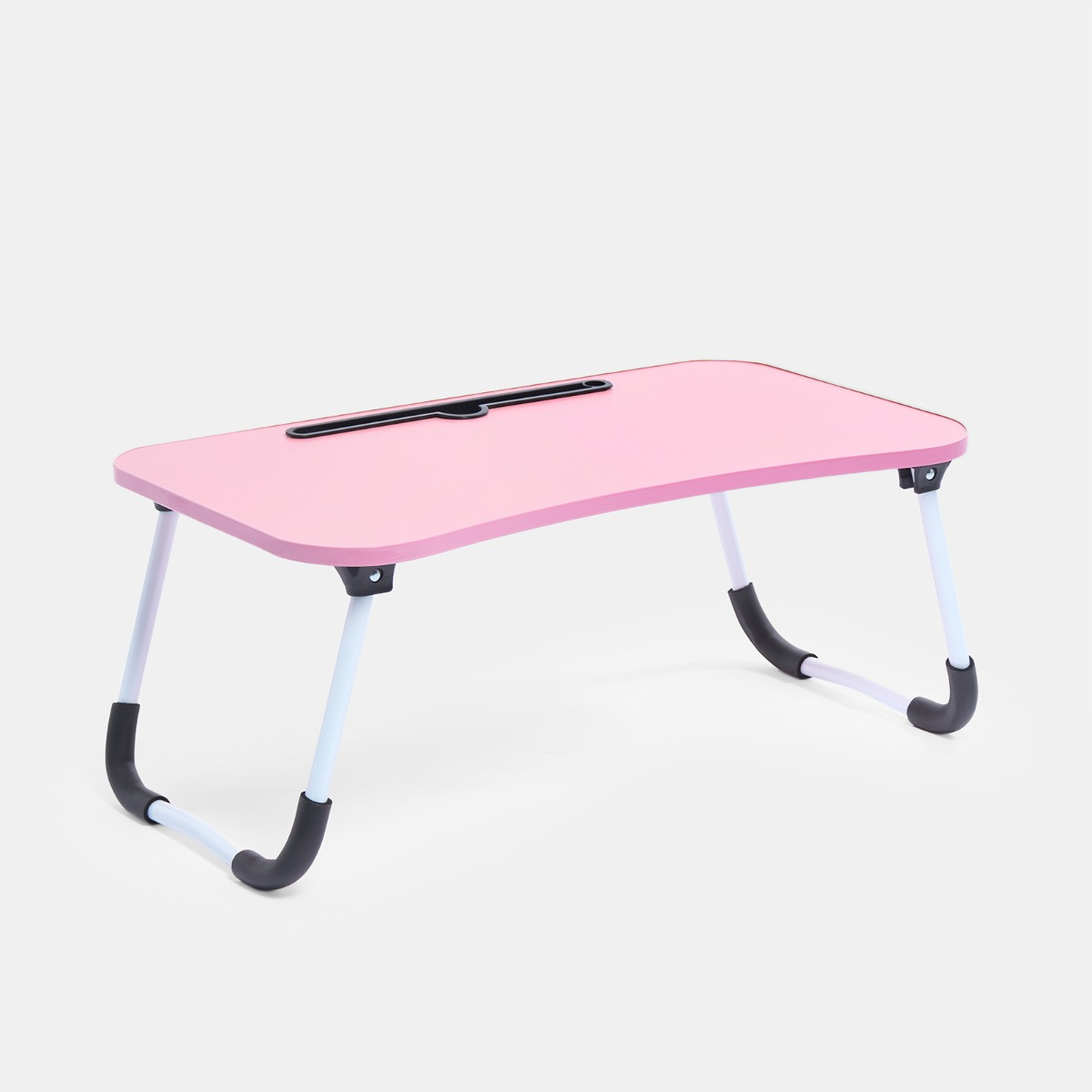 OHS Foldable Laptop Tray Table - Blush>