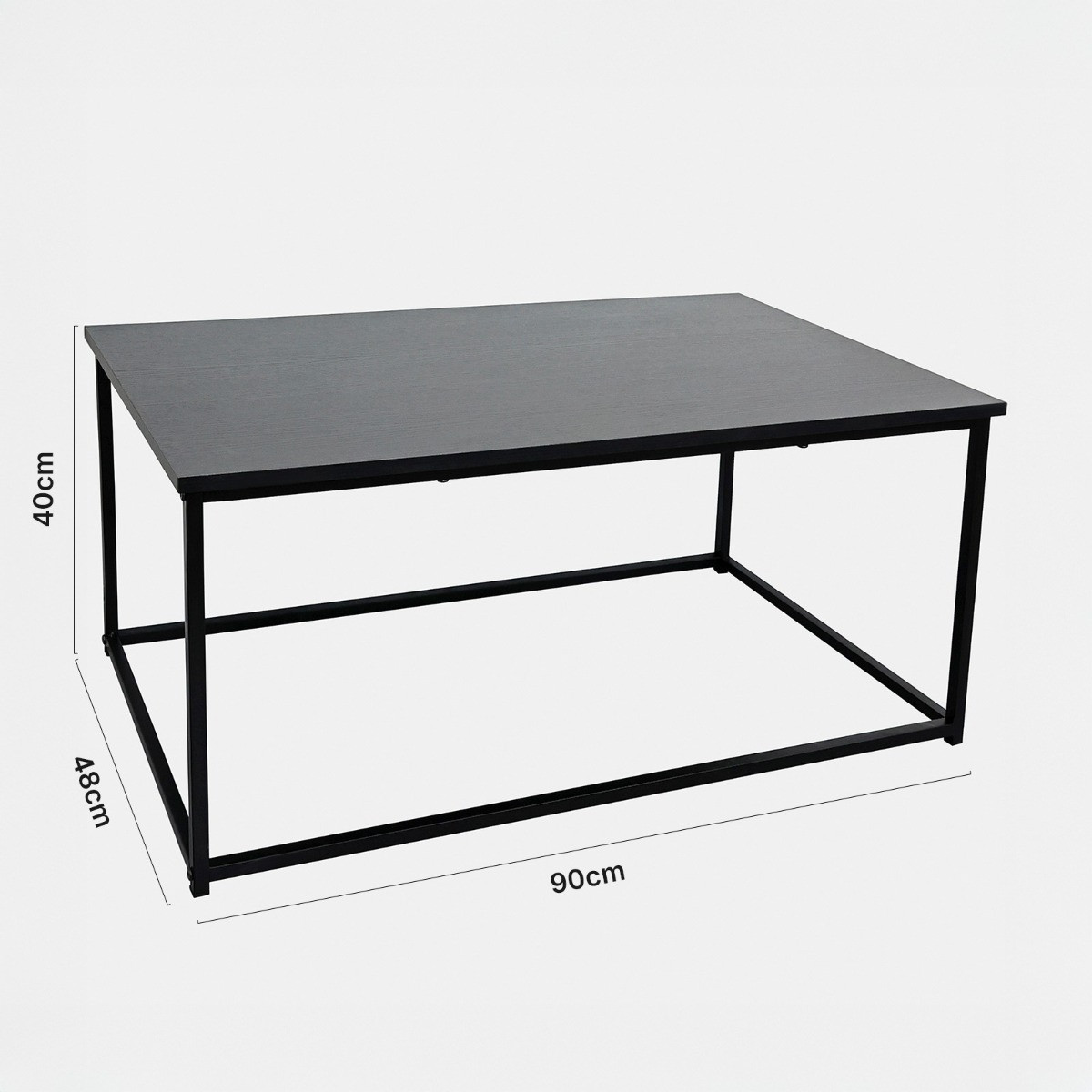 OHS Manhattan Rectangle Coffee Table - Concrete Effect>