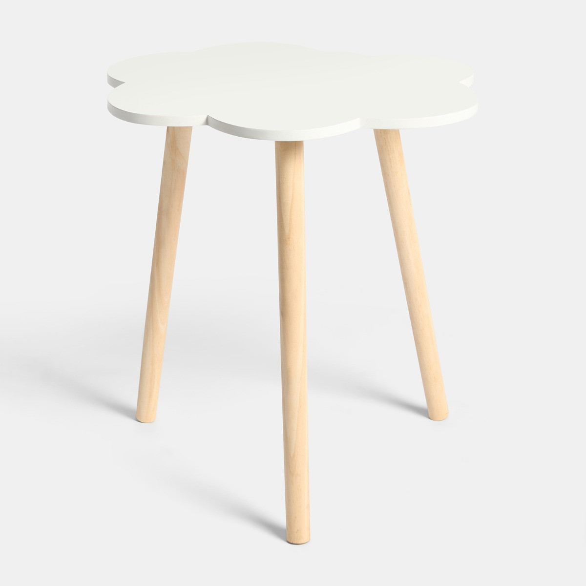 OHS Cloud Shape Side Table - White>