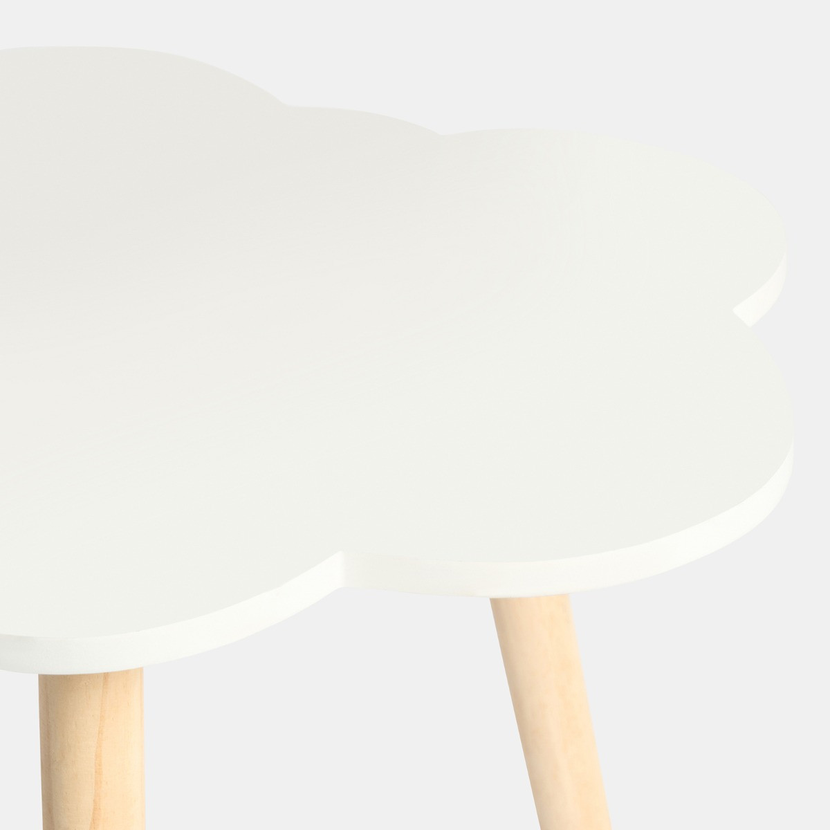OHS Cloud Shape Side Table - White>
