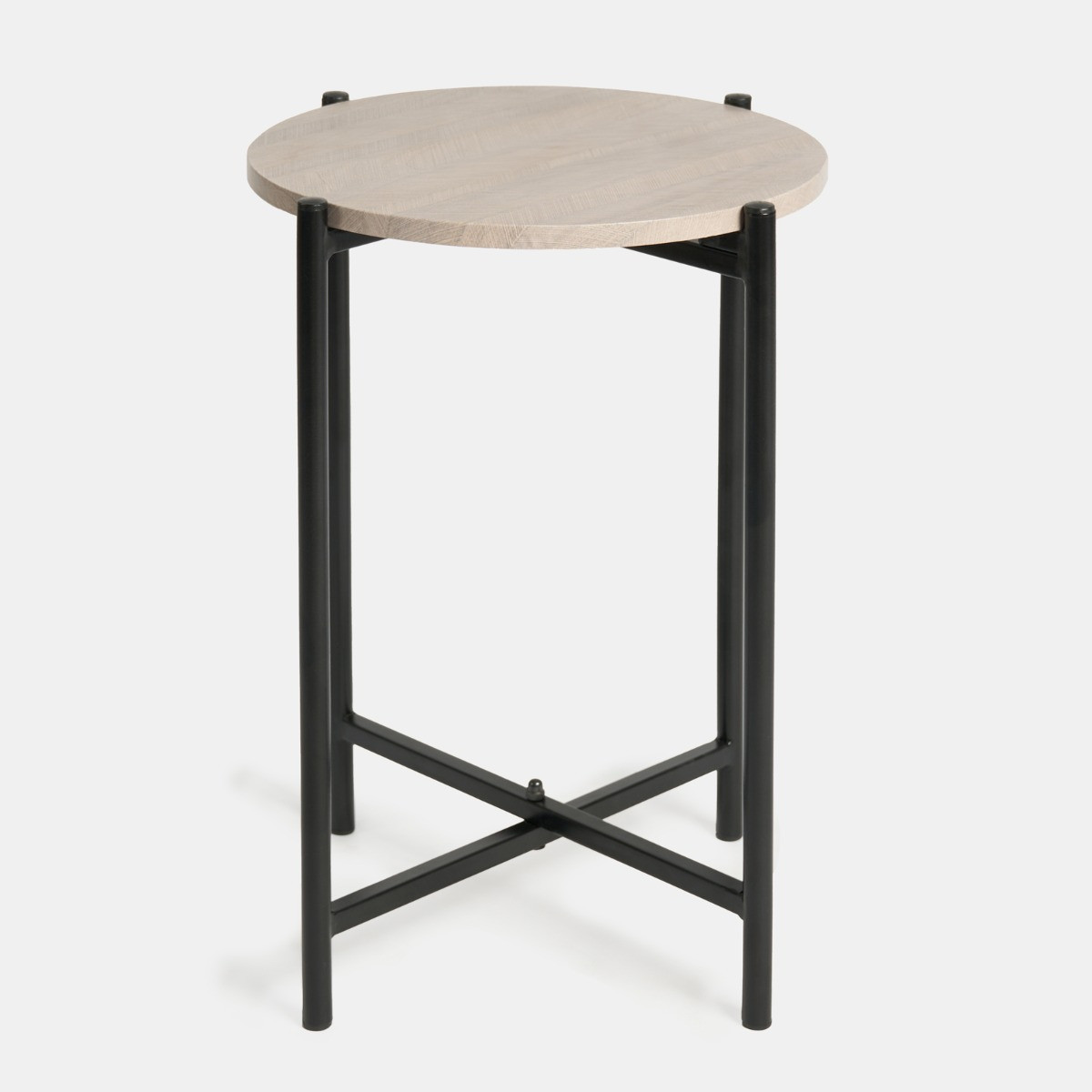 OHS Round Side Table - Light Wood>