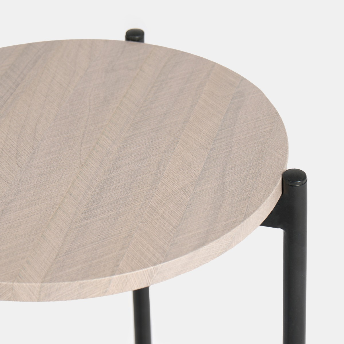 OHS Round Side Table - Light Wood>