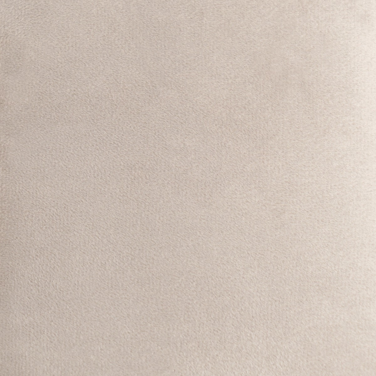 OHS Matte Velvet Footstool - Natural>