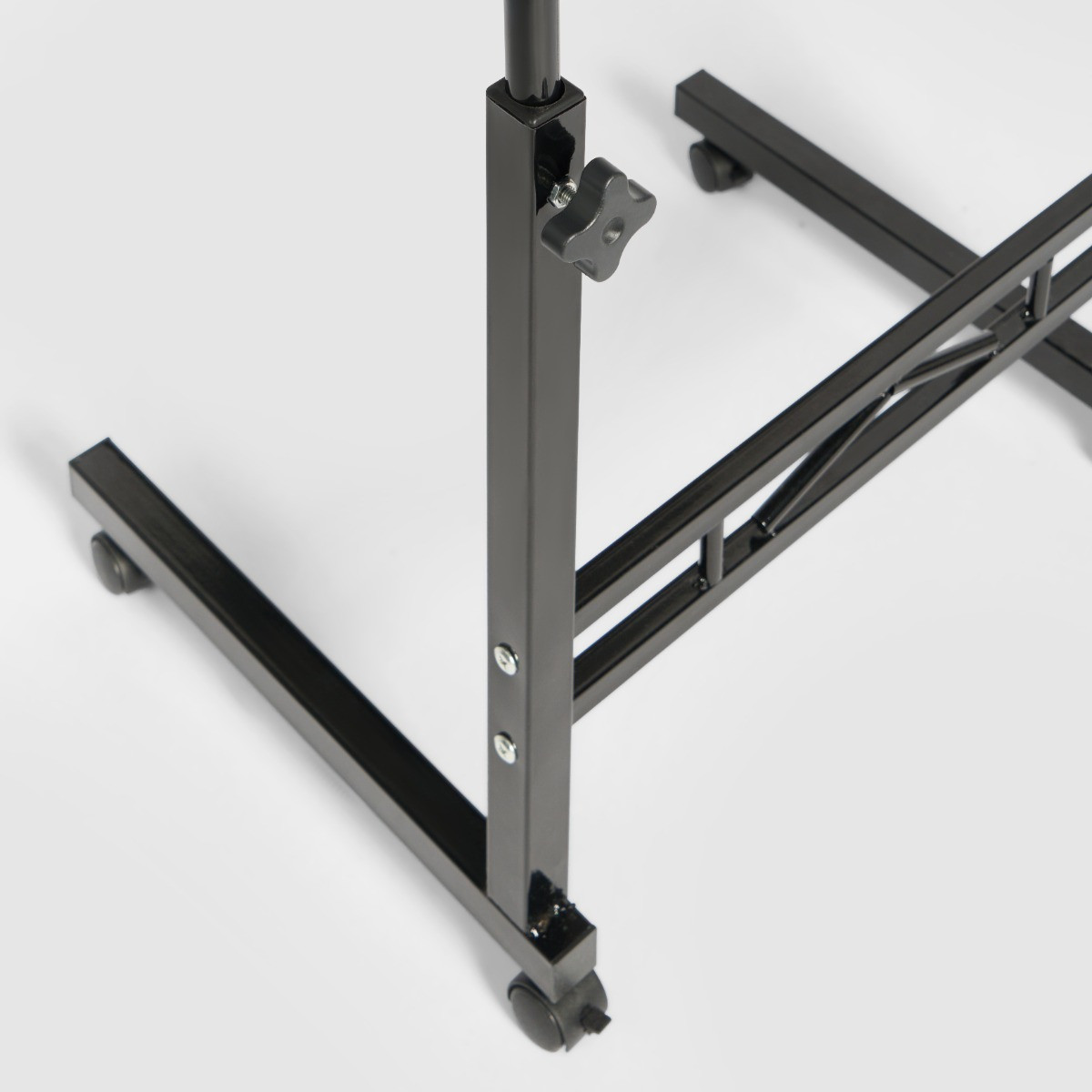 OHS Adjustable C Shape Table - Light Wood>