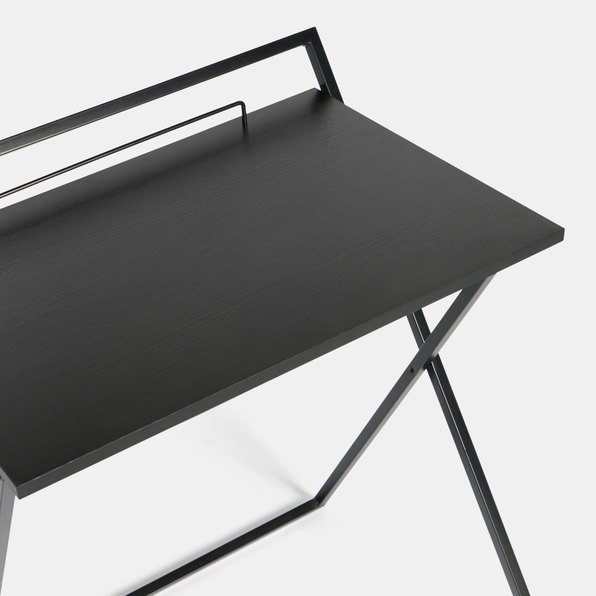 OHS Foldable Desk Table - Black>