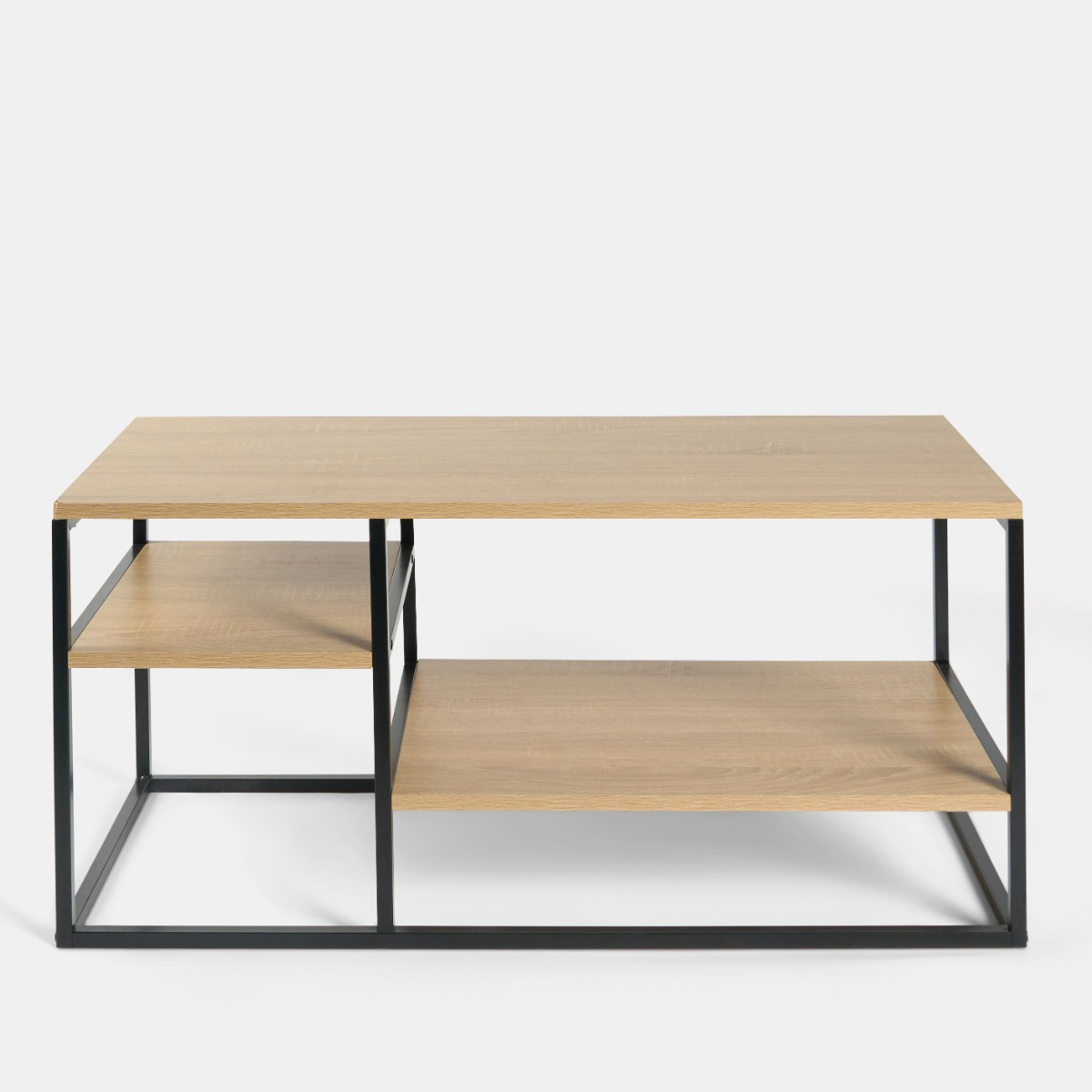 OHS Tiered TV Unit - Natural Wood>