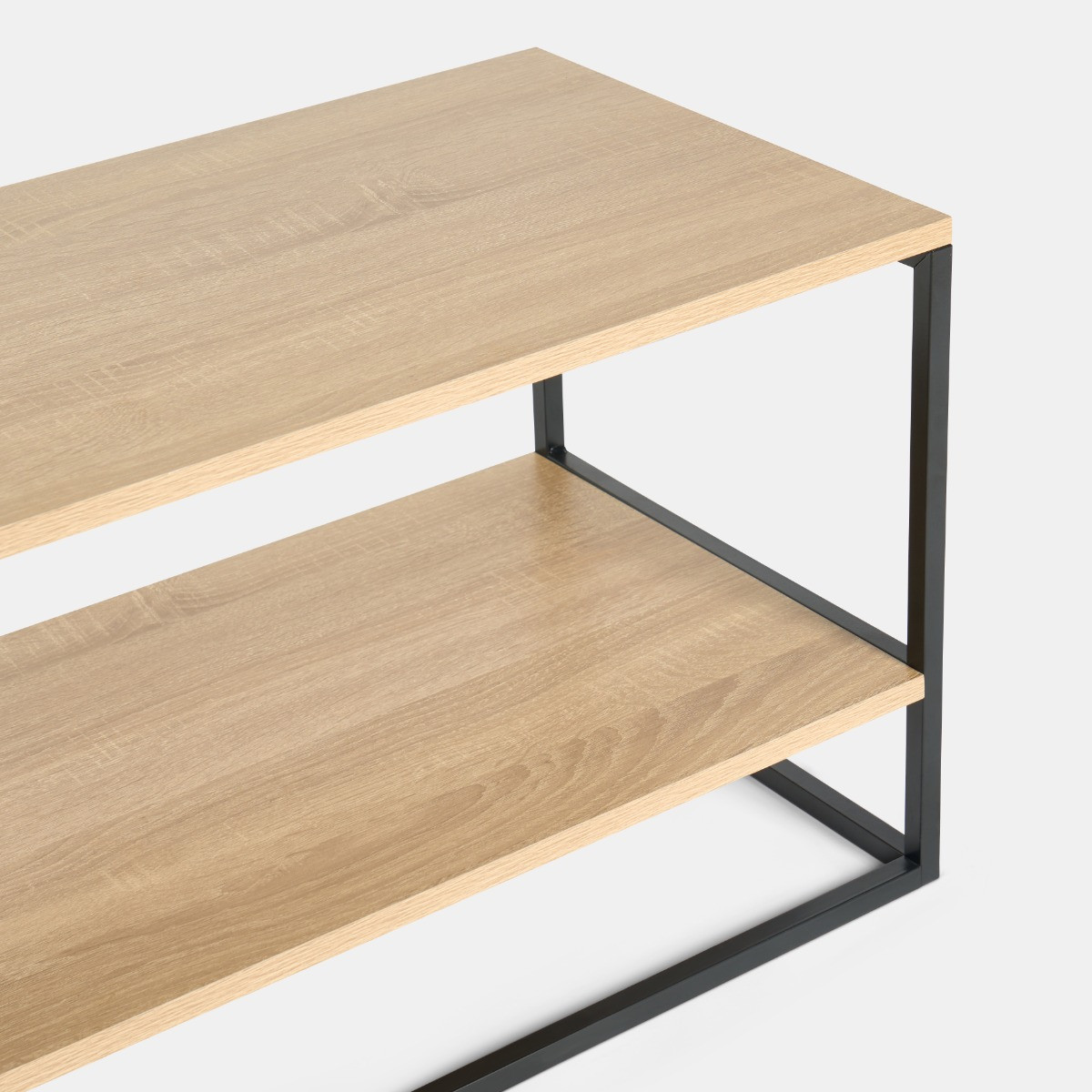 OHS Tiered TV Unit - Natural Wood>