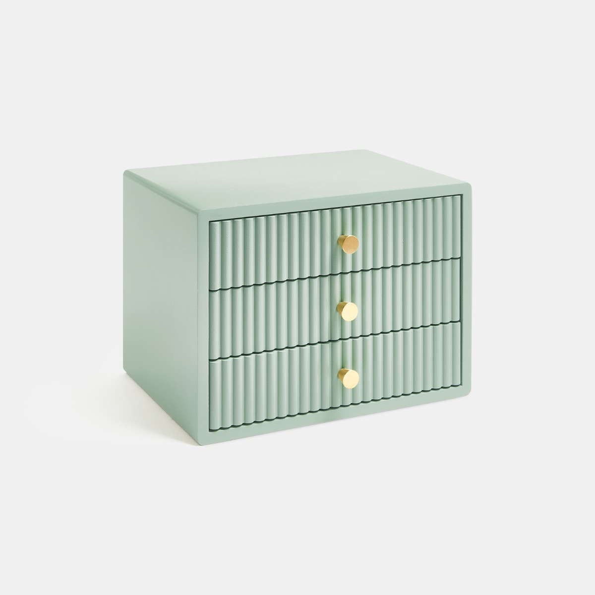OHS Small Ribbed Desk Drawers - Sage Green>