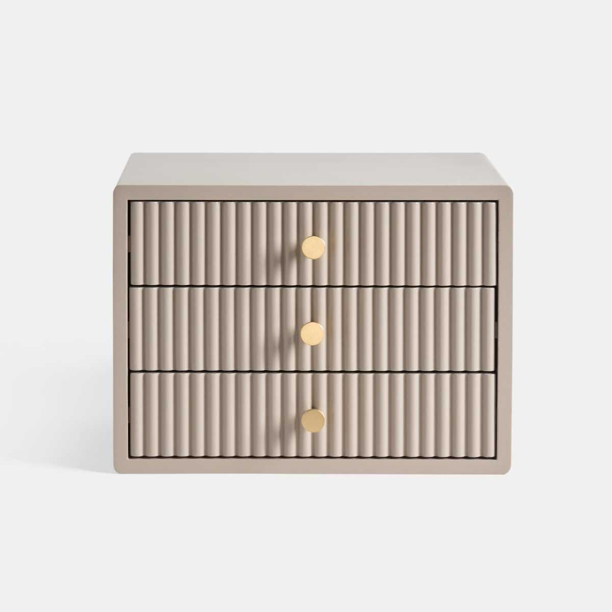 OHS Small Ribbed Desk Drawers - Natural>