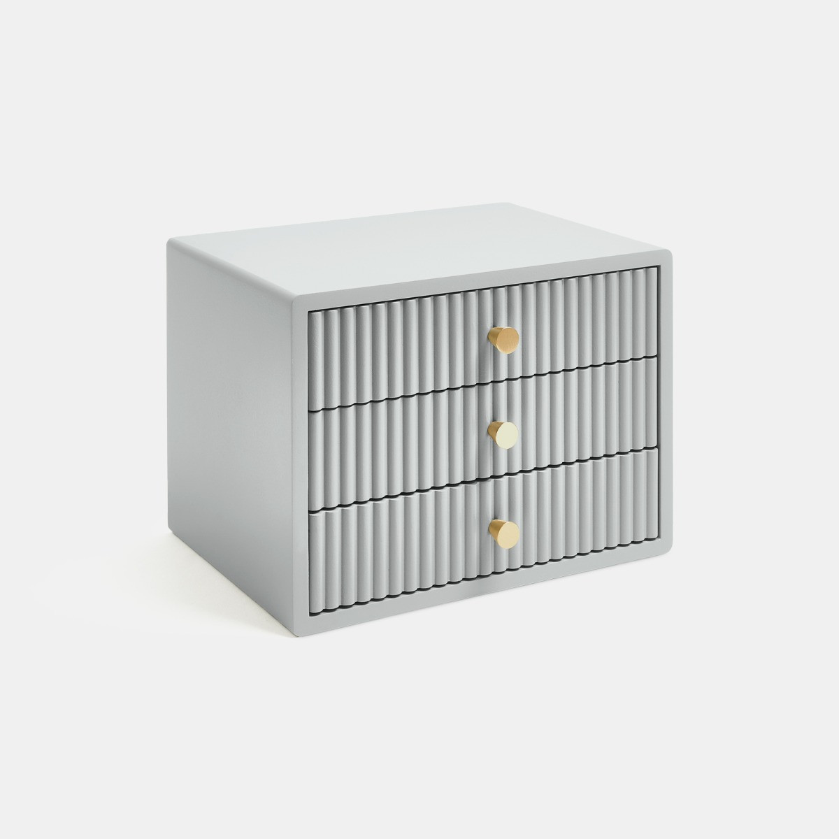 OHS Small Ribbed Desk Drawers - Grey>