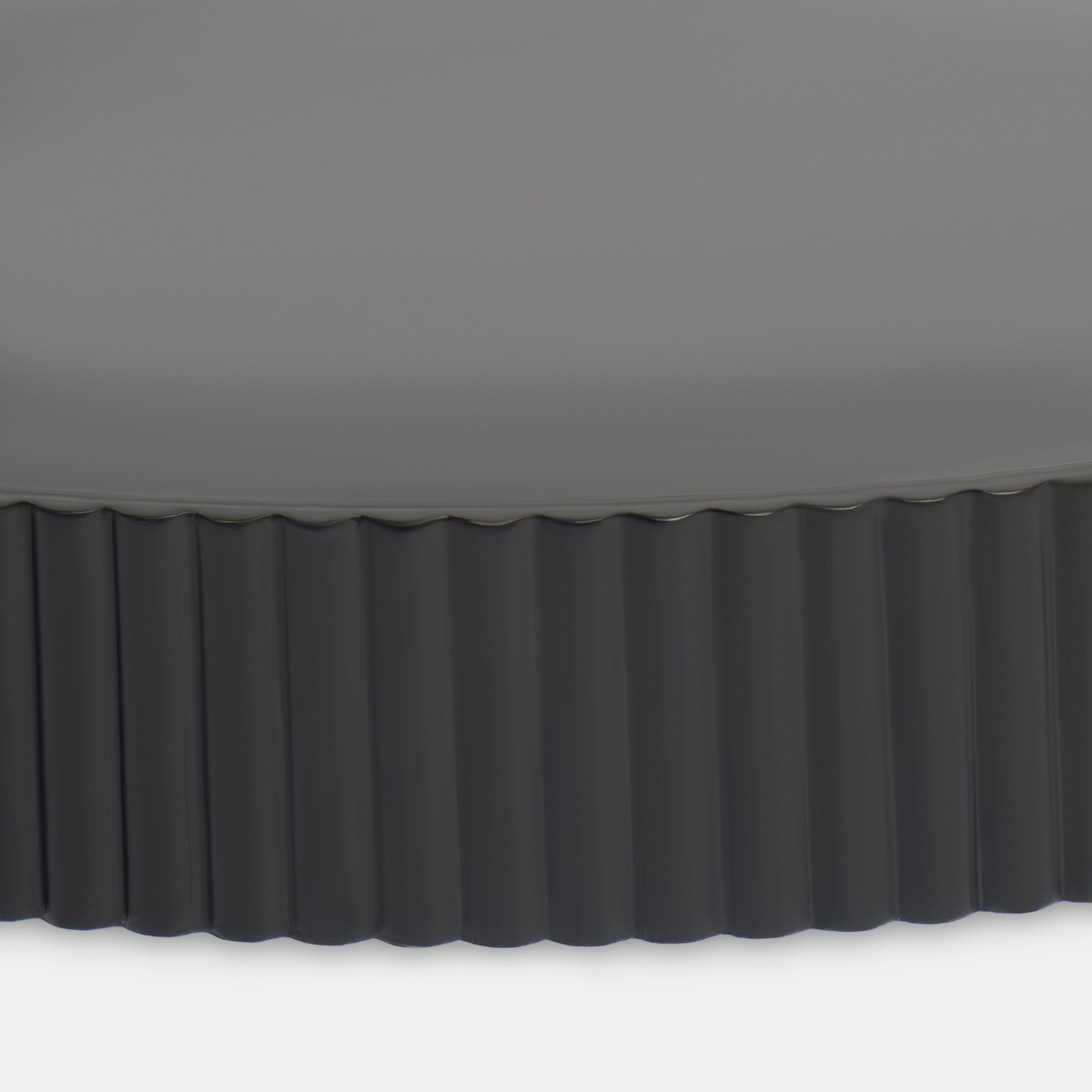 OHS Ribbed Corner Shelf - Black>
