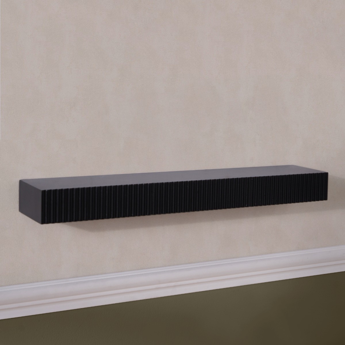 OHS Ribbed Shelf - Black>