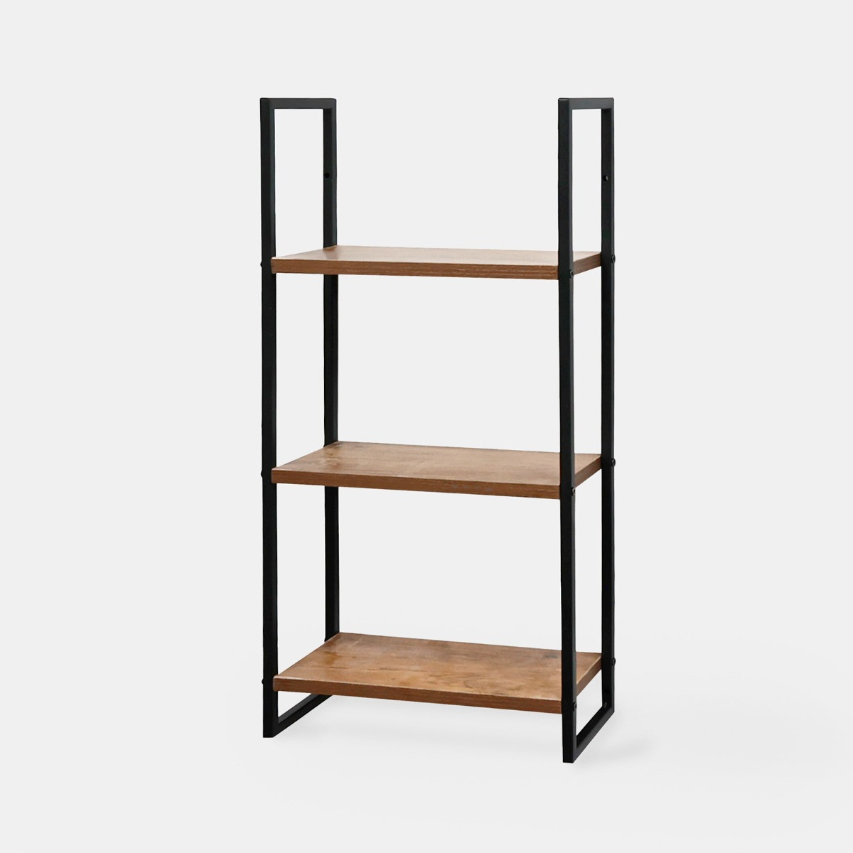 OHS 3-Tier Mounted Wall Shelves Set - Natural Wood>