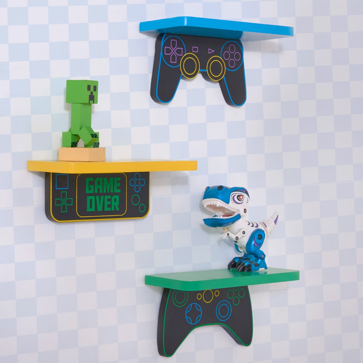 OHS Gaming Shelves, Multi - 3 Pack >