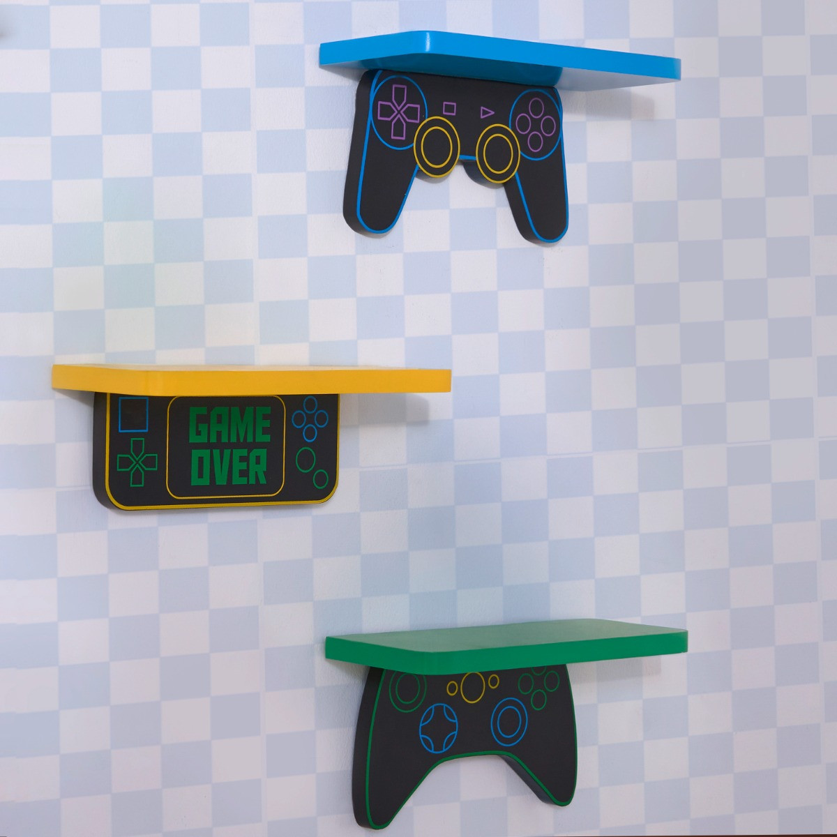 OHS Gaming Shelves, Multi - 3 Pack >