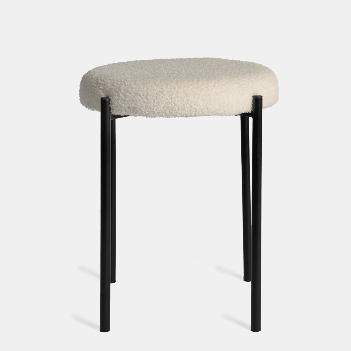 OHS Boucle Stool - Cream>
