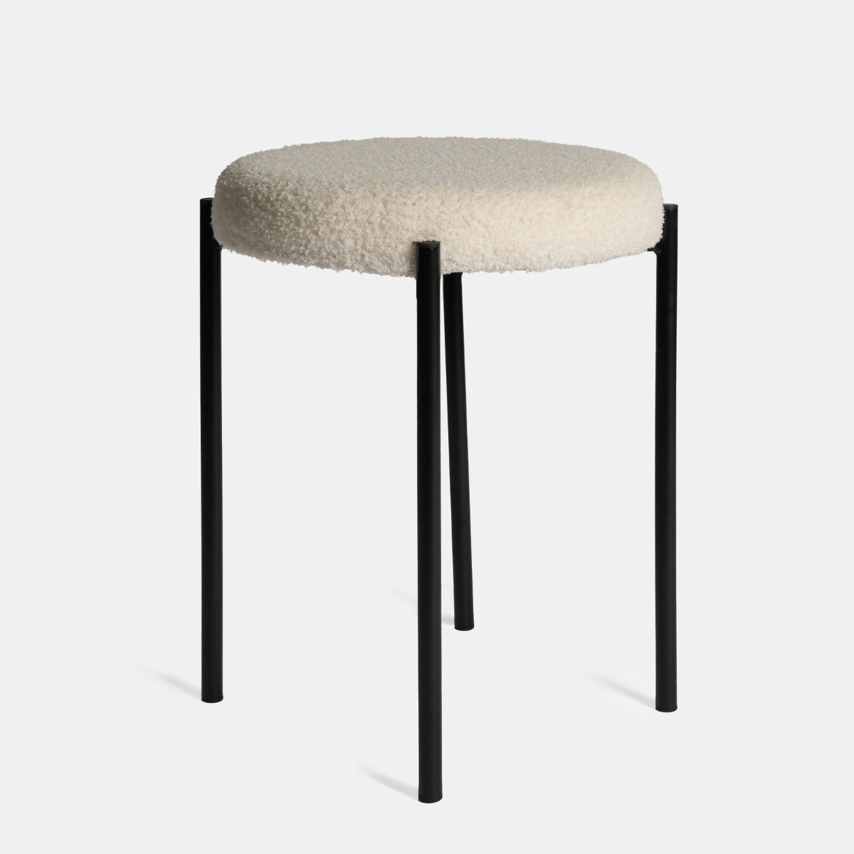 OHS Boucle Stool - Cream>