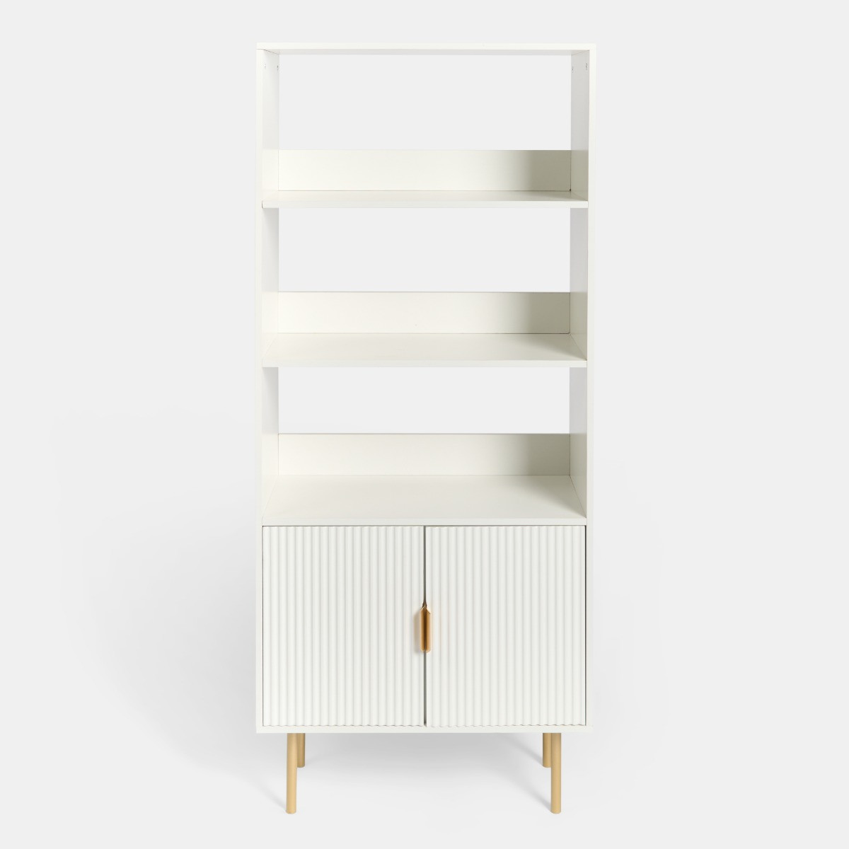 OHS Ribbed Display Unit - White>
