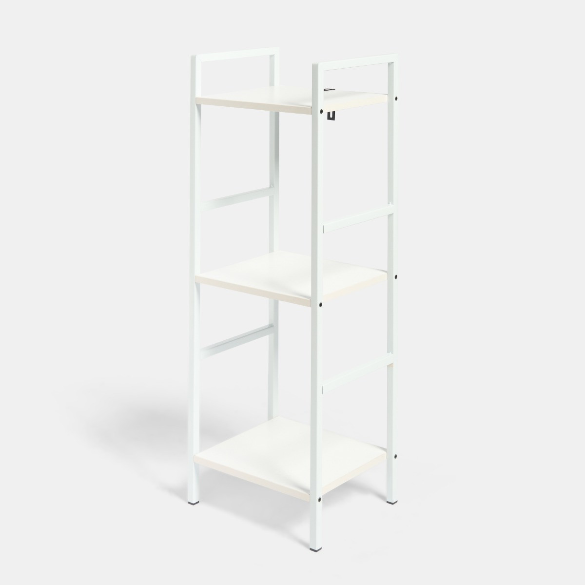 OHS Manhattan 3-Tier Shelving Unit - White>