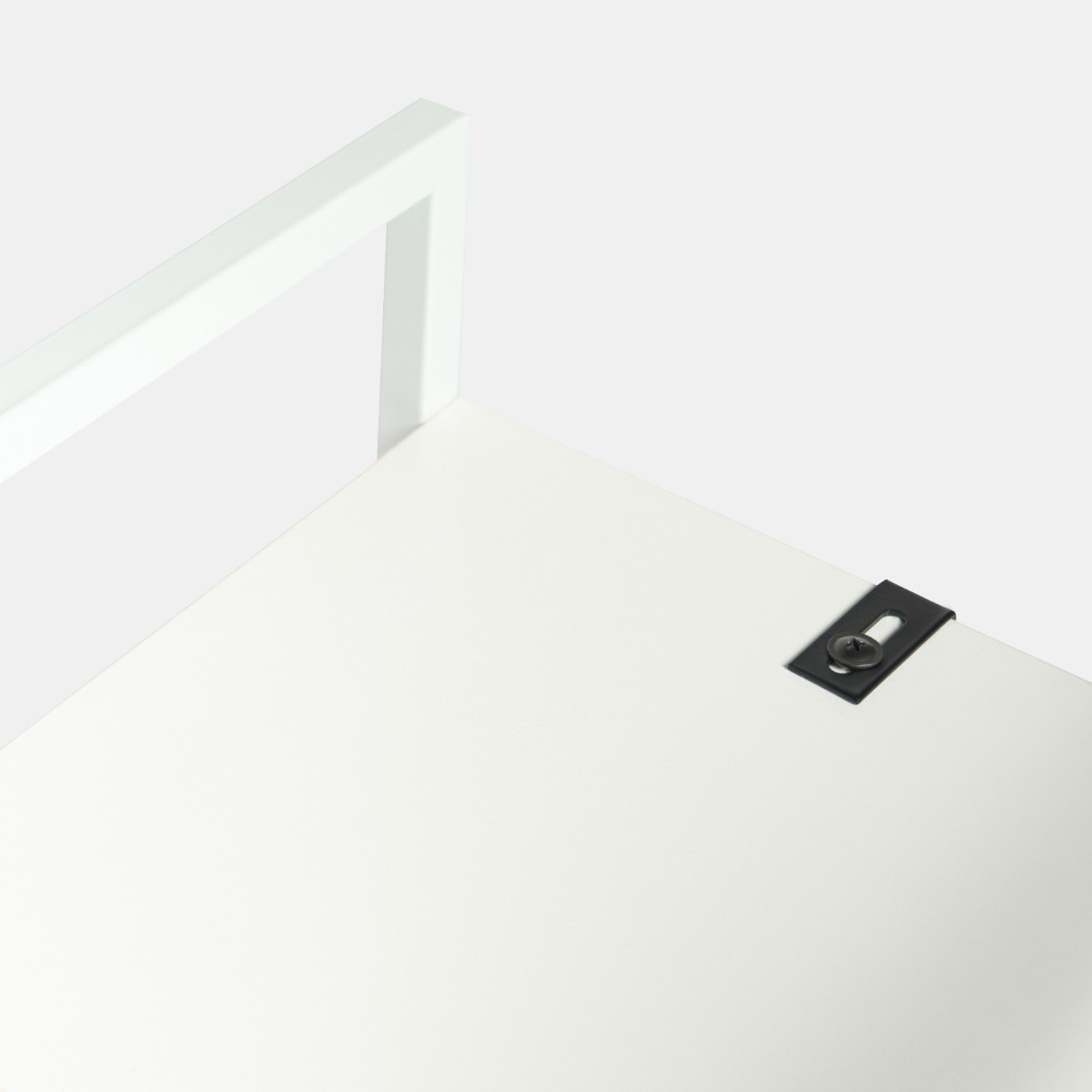 OHS Manhattan 3-Tier Shelving Unit - White>