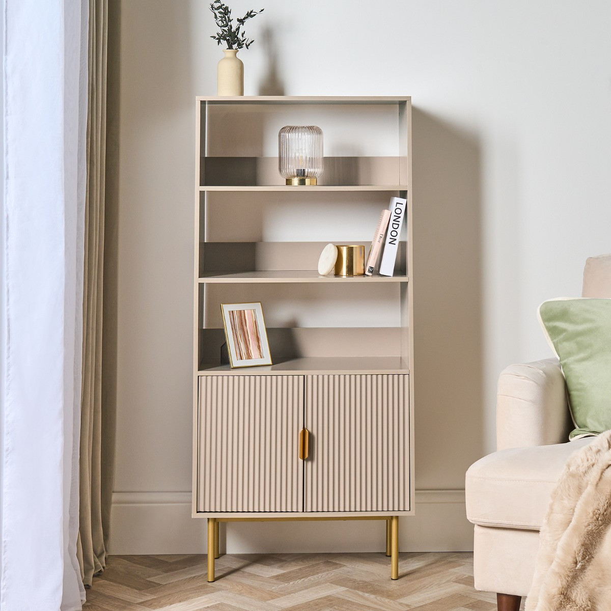 OHS Ribbed Display Unit - Natural>