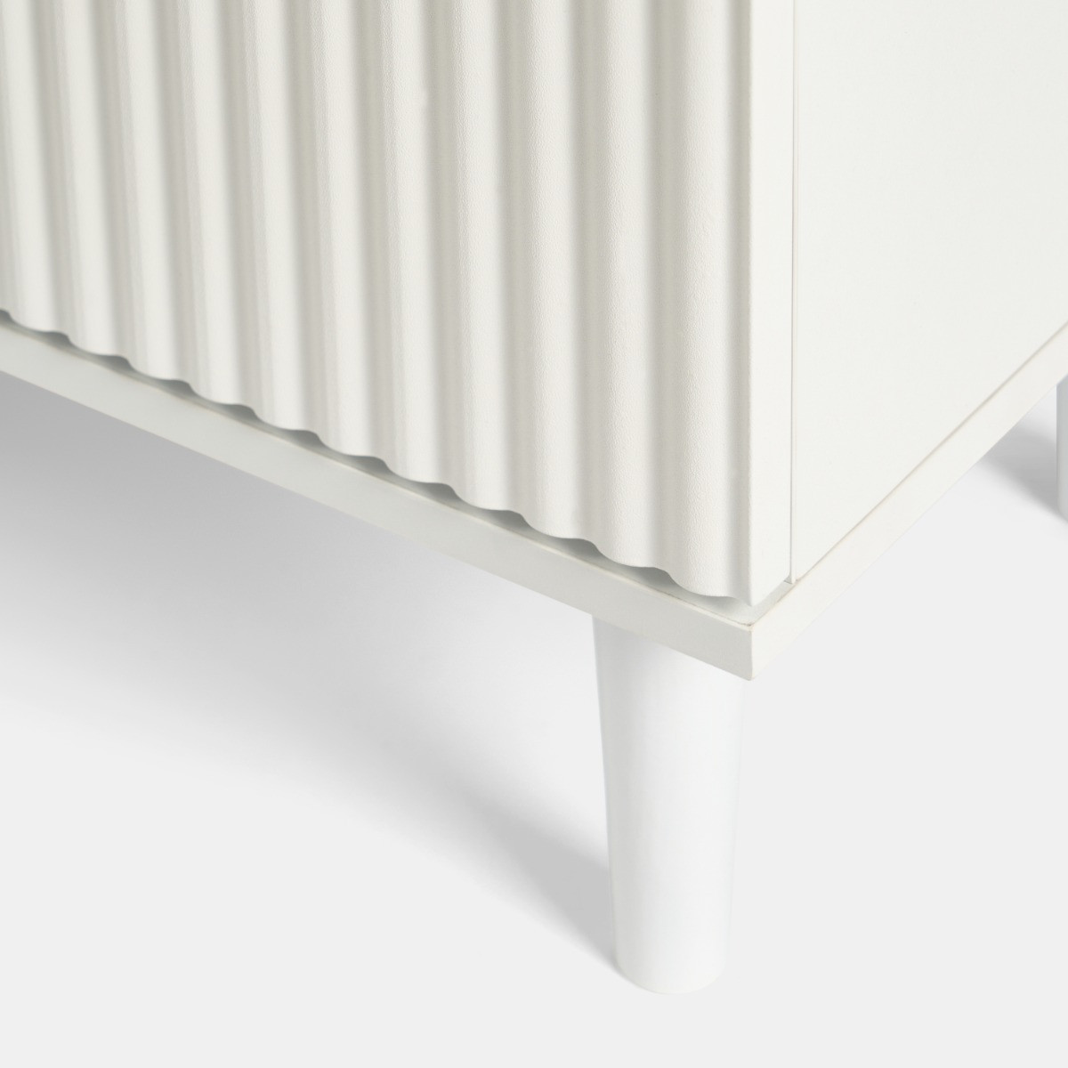 OHS Ribbed Under Sink Unit - White>