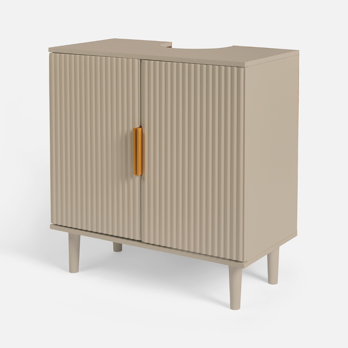 OHS Ribbed Under Sink Unit - Natural>