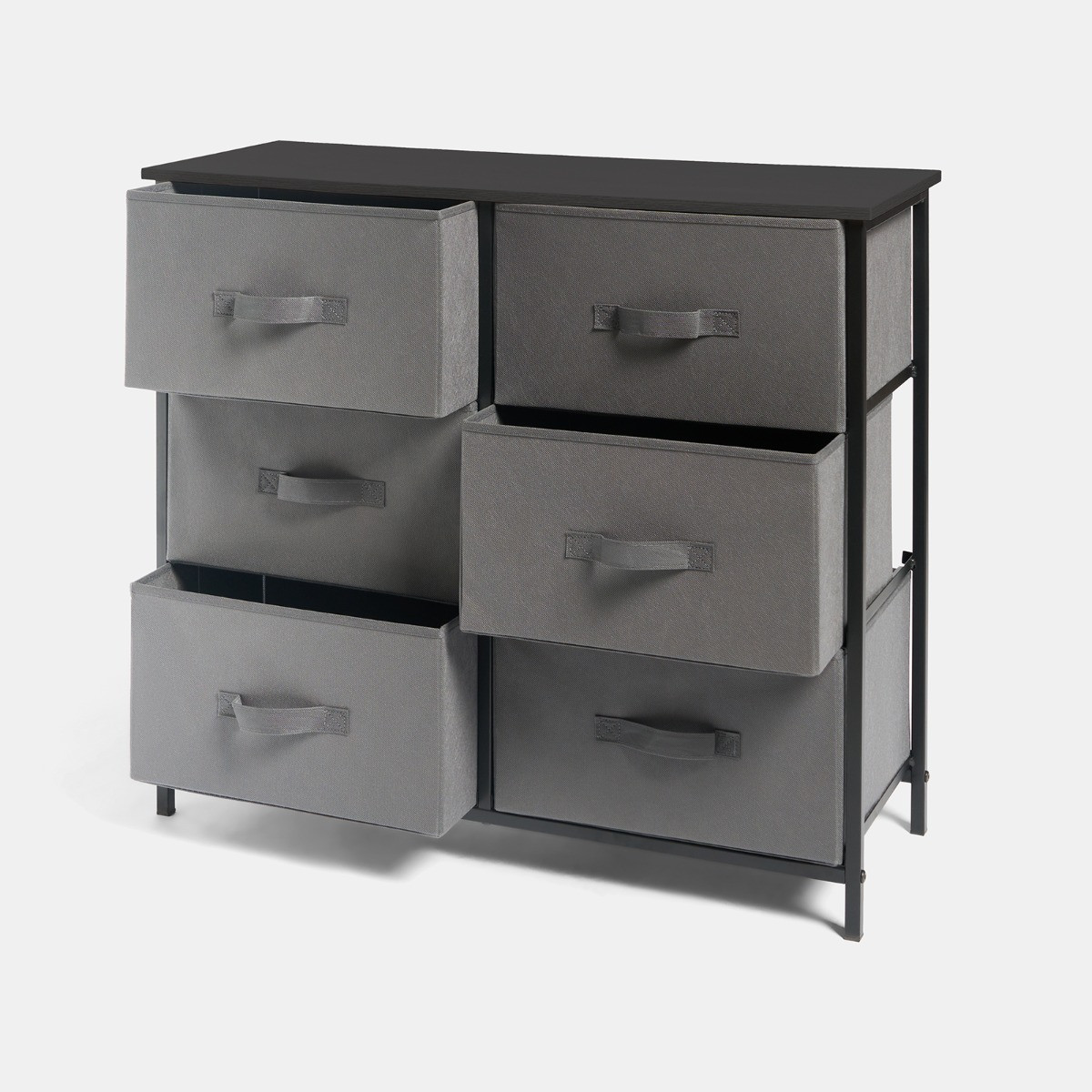 OHS Brooklyn 6 Drawer Unit - Grey>